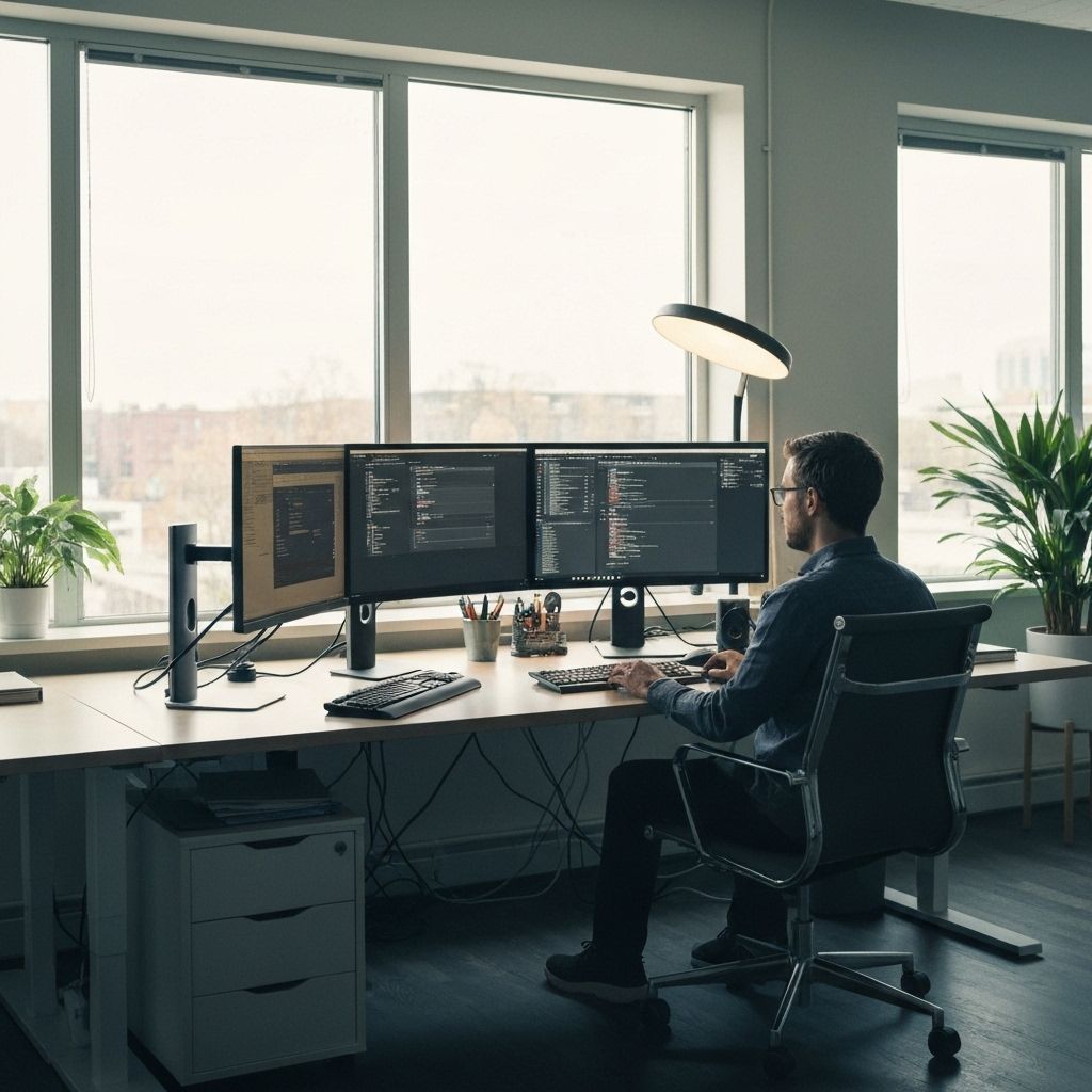 Modern collaborative workspace at Lumina Lab